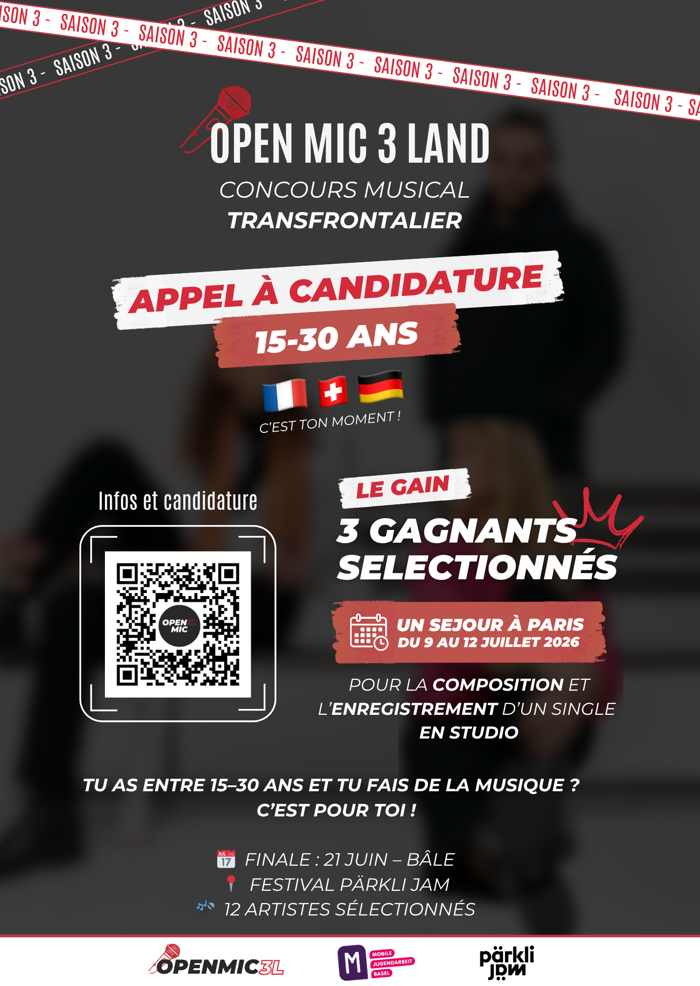 Open Mic 3 Land - Traduction